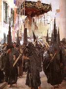 Joaquin Sorolla Seville s Holy Week Spain oil painting artist